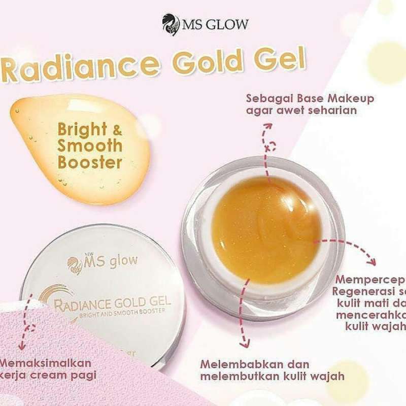 komposisi radiance gold ms glow