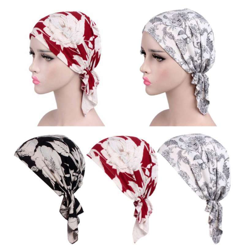 Promo 3pcs Women's Turban Hat Chemo 