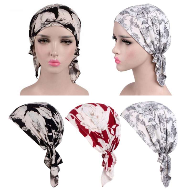 Promo 3pcs Women's Turban Hat Chemo 
