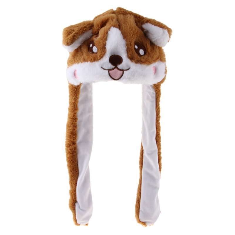 Jual Corgi Hat Shake Move Dog Ears Animal Cosplay Costume Toy Birthday Party Gift Online Desember 2020 Blibli