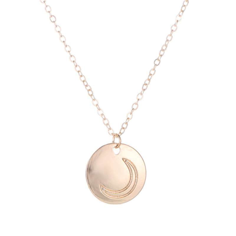 Promo Round Tag Alloy Pendant with 