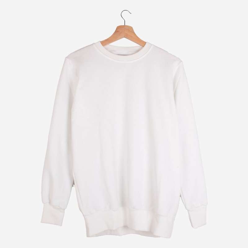 Jual Crewneck Sweater White di Seller 