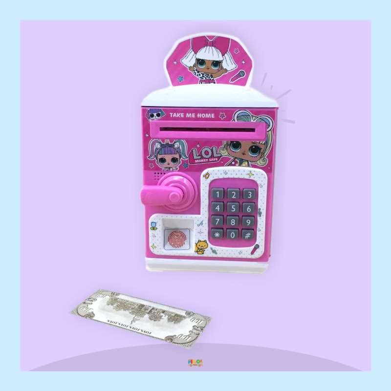 Jual Mainan Menyimpan Uang Pakai Finger Print Brankas Uang Wf 3002l Money Safe Bank Lol Murah Mei 2021 Blibli