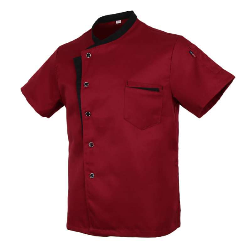 slim fit chef coat