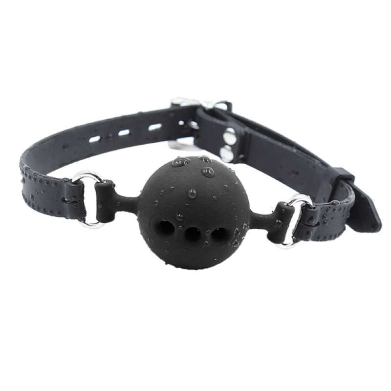 Jual Pu Leather Paly Buckle Belt Silicon Mouth Ball Open Breathable Mouth Gag For Men Women Online November 2020 Blibli Com