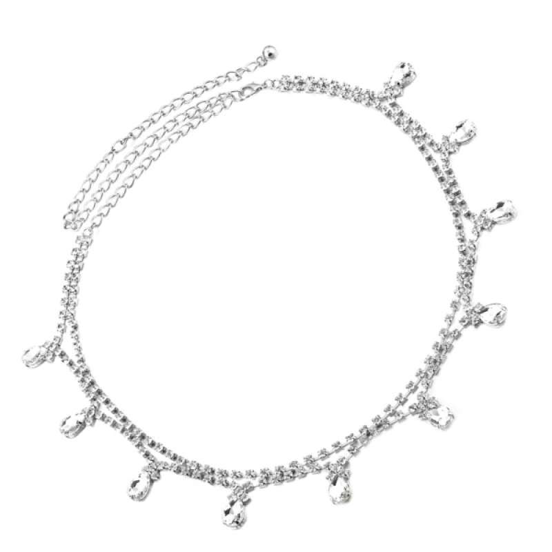 Promo Fashion Chain Belts Sliver Gold 