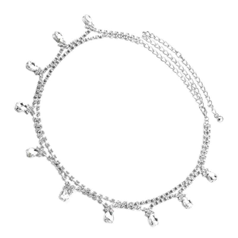 Promo Fashion Chain Belts Sliver Gold 