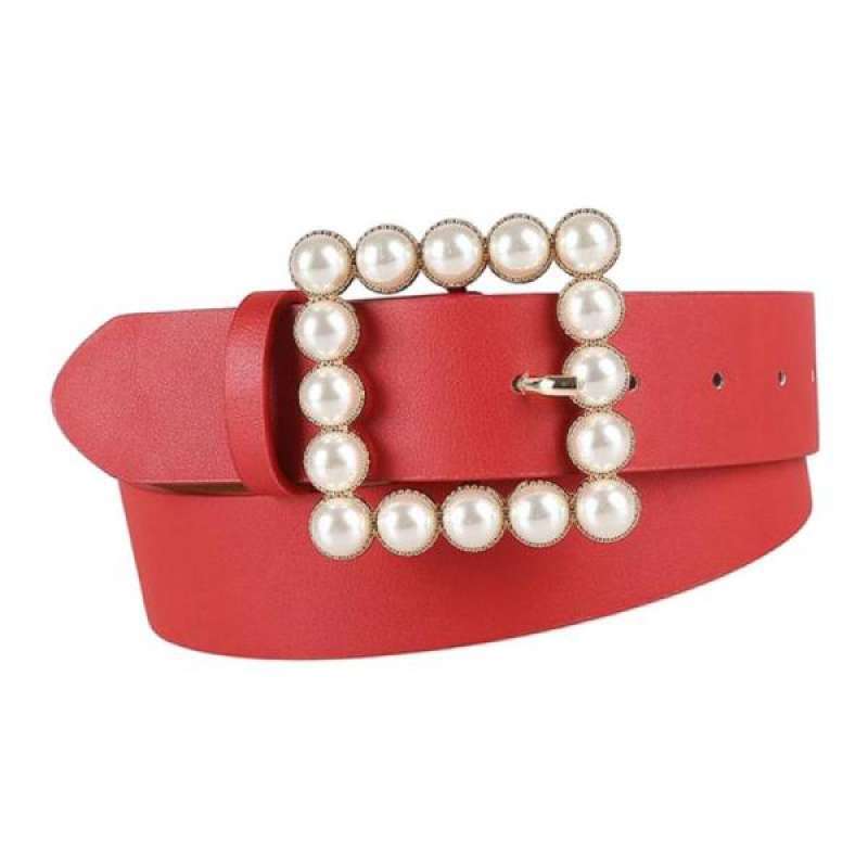 Promo Fashion Leather Waist Belt Square 