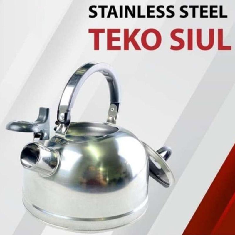 Jual Teko Siul Polos 3 Liter Pemanas Air Minum 3000 Ml Kettle Stainless Murah Mei 2021 Blibli