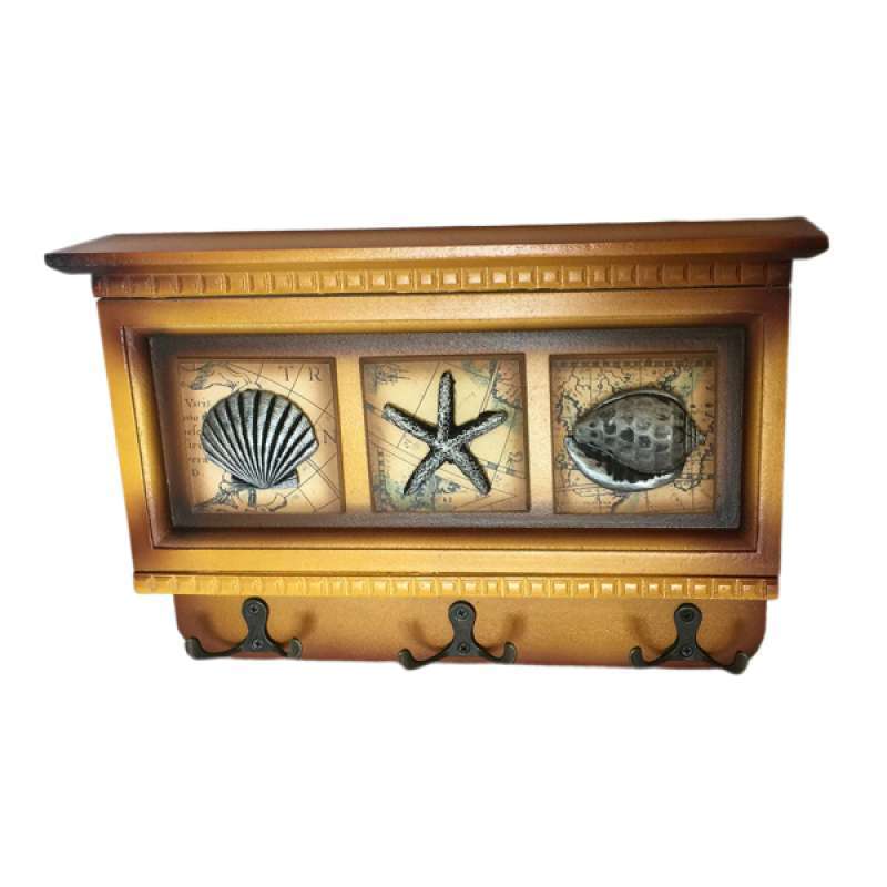 Jual Vintage Style Wooden Key Storage Box Holder Cabinet Organizer Home Decor Online November 2020 Blibli Com