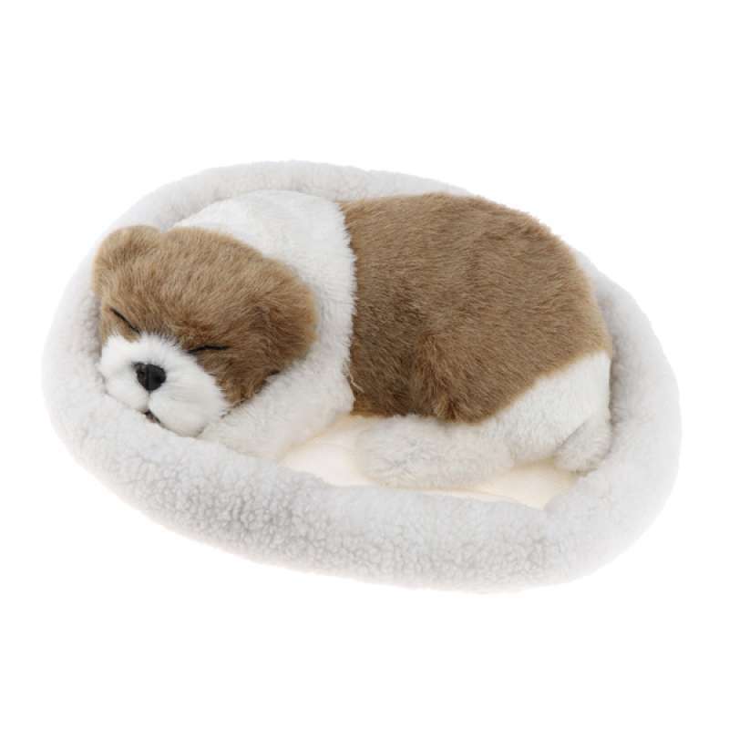 stuffed dog that breathes