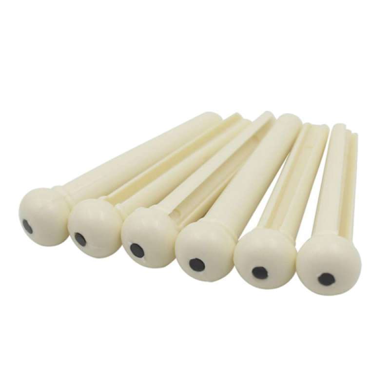Plastic Acoustic Guitar Bridge Pins - Jual 6x Plastic Bridge Pins String Peg For Acoustic Guitar Replacement Parts Online November 2020 Blibli Com