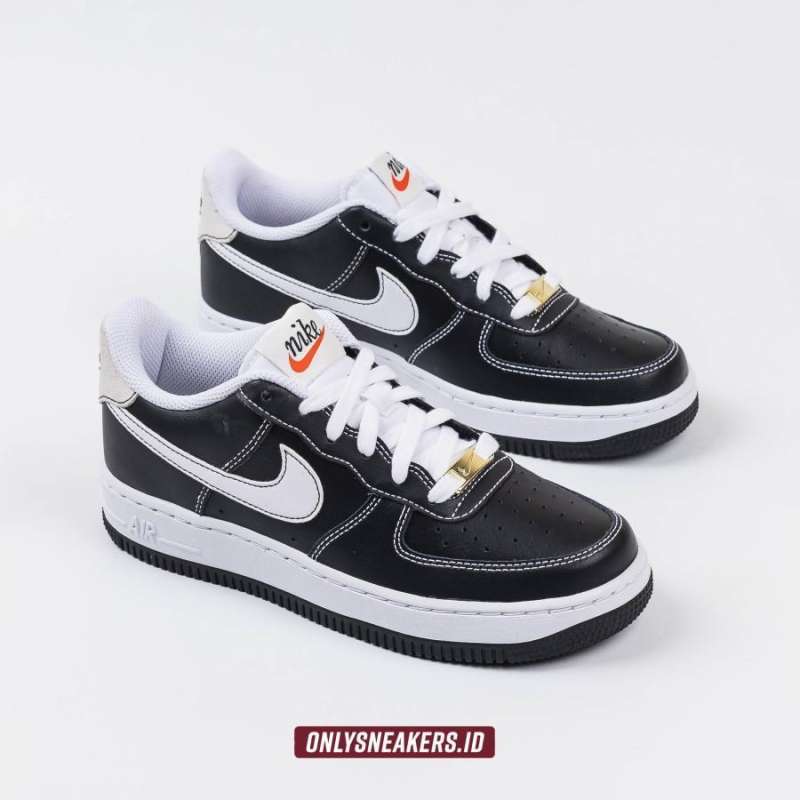 nike air force 1 sail black