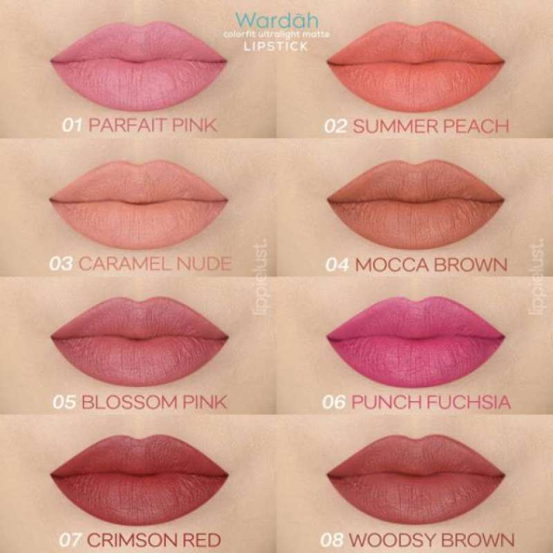 Wardah colorfit ultralight online matte lipstick