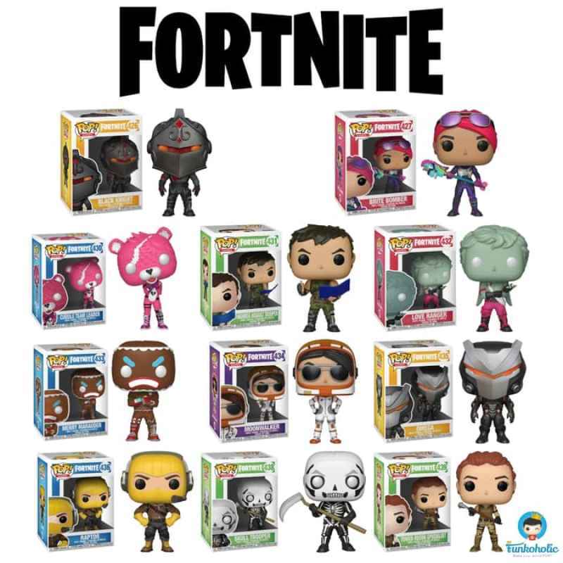 Fortnite - Brite Bomber, Moonwalker & Recon Specialist Funko Pop! Animation  Bundle