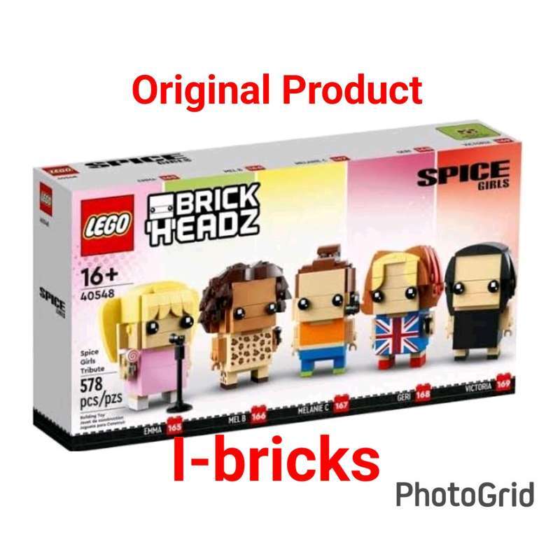 Promo LEGO Brickheadz 40548 Brickheadz Spice Girls Tribute Diskon