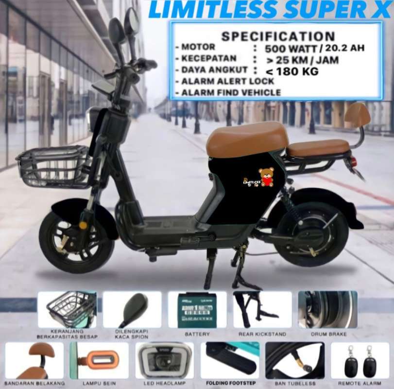 Limitless electric top bike