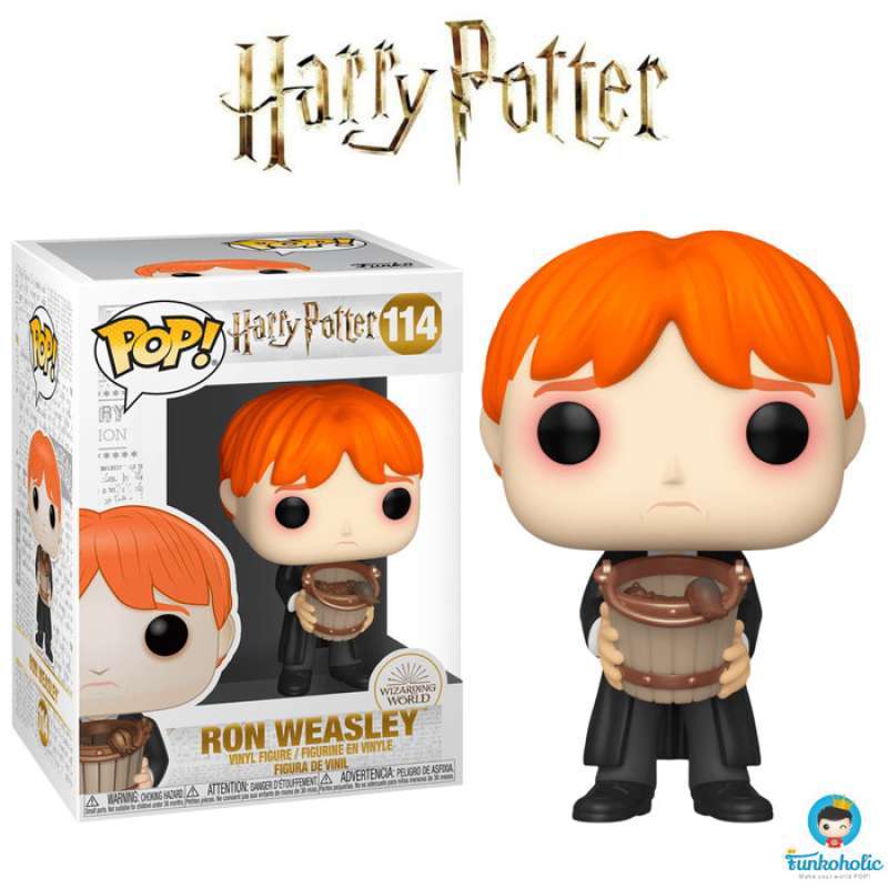 Funko POP! Harry Potter Ron Weasley Puking Slugs with Bucket #114