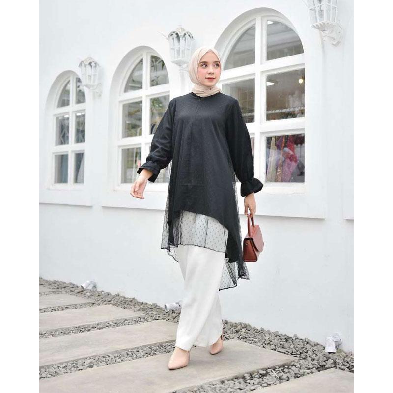 Jual Hijab Bandung Pakaian Wanita Muslim Lydia Tunik Online Januari 2021 Blibli