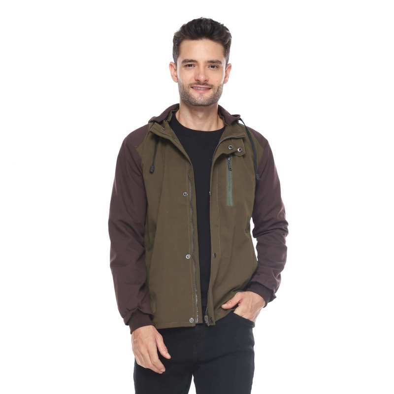 Jaket parka new arrivals green army