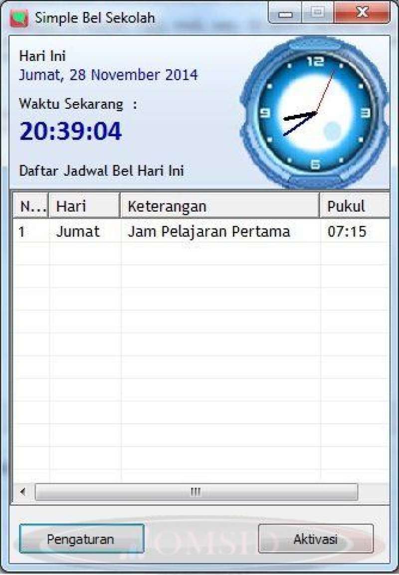 Jual Software Aplikasi Bel Sekolah Ichasoft Nada Bel Online Februari 2021 Blibli