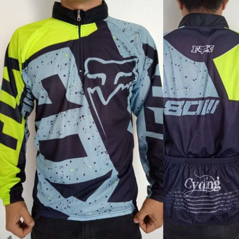 Jersey Sepeda RoadBike Baju Gowes XC MTB Kaos Sepeda B052   Shopee Indonesia