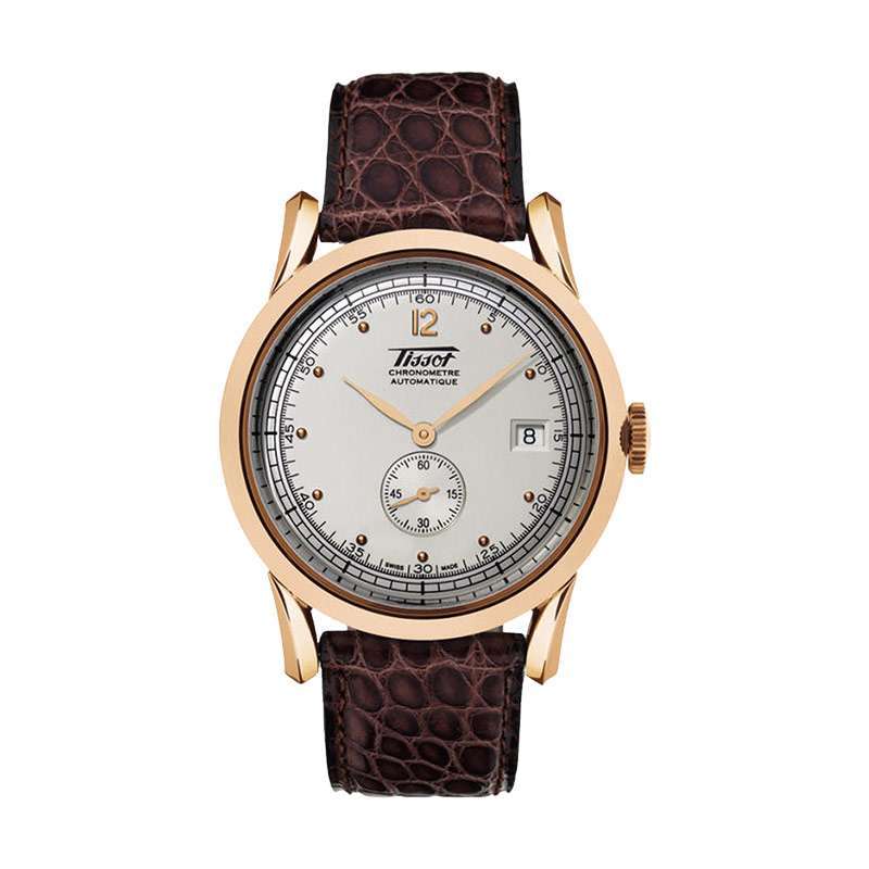 Jual TISSOT Heritage 150th Anniversary T71.8.440.31 COSC Small Seconds  White Dial Brown Leather Strap [Machtwatch] di Seller Machtwatch - Kota  Jakarta Barat, DKI Jakarta | Blibli