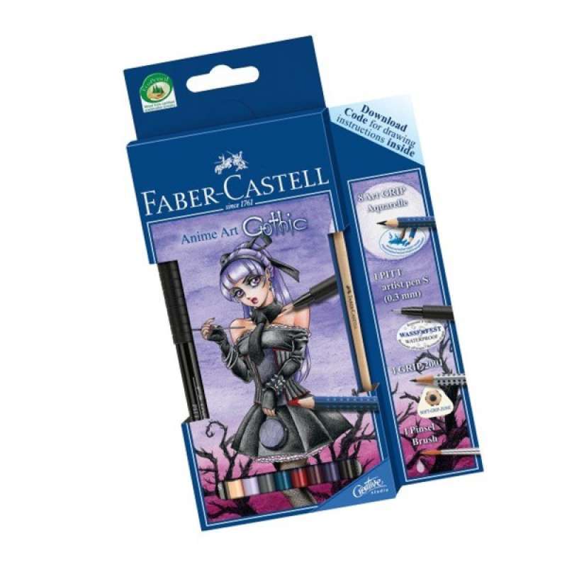 Jual Faber Castell Art Grip Aquarelle Anime Art Gothic Online November 2020 Blibli