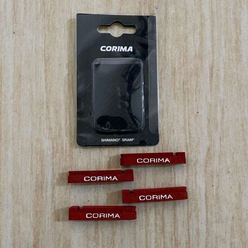 Corima brake pads sales for carbon rims