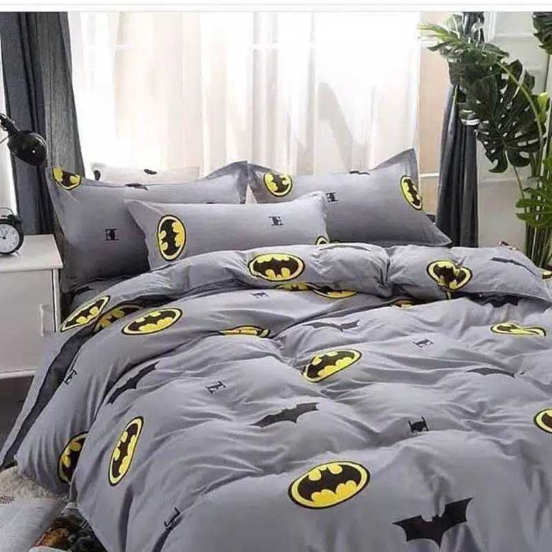 Jual Ellenov Batman Sprei Bedcover Bahan Katun Lokal Premium Bedcover Set Homemade Badcover Bedcover Anak Bedcover Murah Terbaru Juni 2021 Blibli