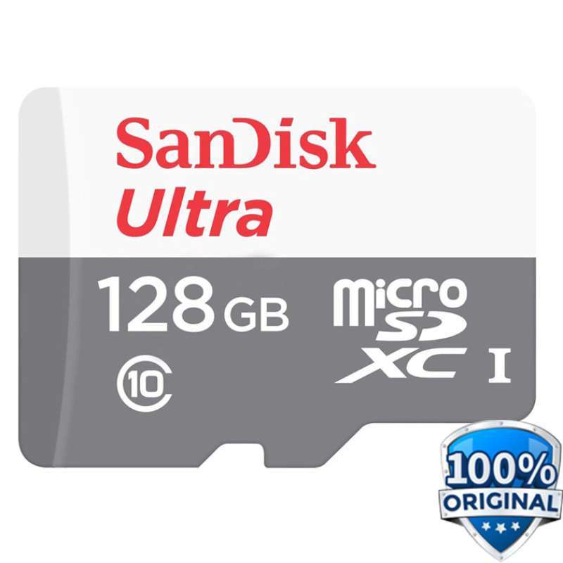 Jual Sandisk Ultra Micro Sd 128 Gb Memory Card 80mbps Memori Hp Microsd 128gb Original Online Maret 2021 Blibli