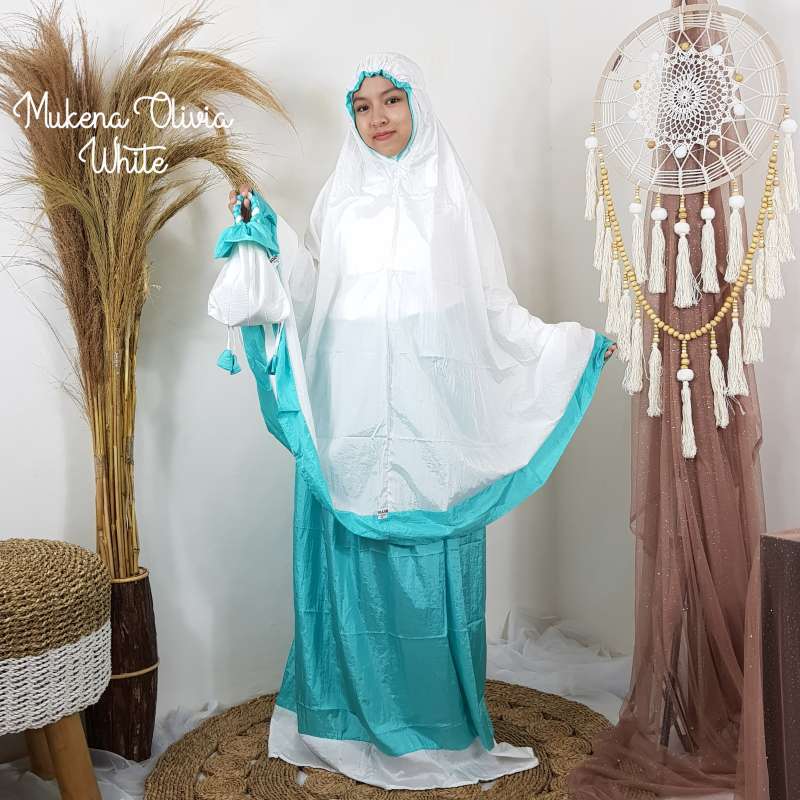 Promo MUKENA TELEKUNG DEWASA TRAVELING PARASUT ABAYA PREMIUM