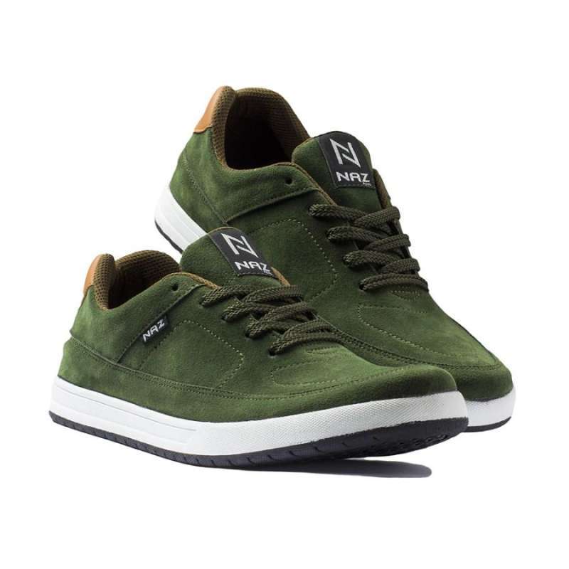 BURKE BYRTEL |ManNeedMe x NAZ| Sepatu Sneakers Pria Casual ORIGINAL Green 41