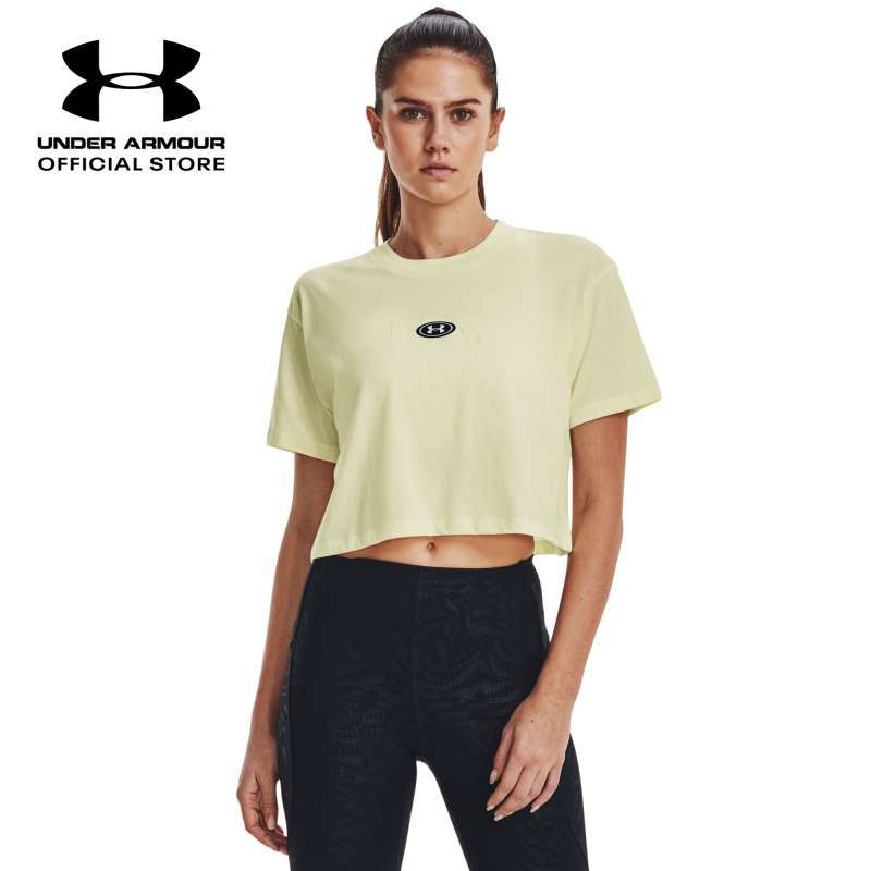Jual Under Armour Womens Training Branded Logo Atasan Lengan