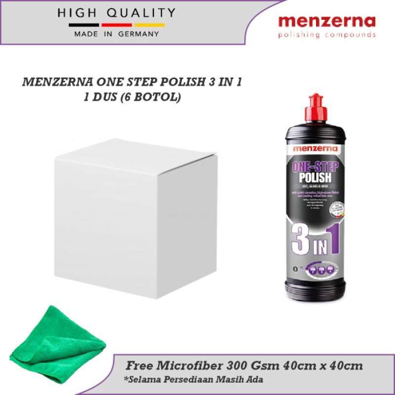 Menzerna 3in1 Wax - One Step Polish - Cut, Gloss, Wax 