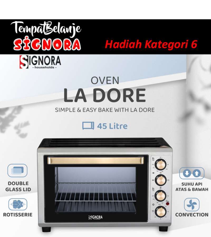Jual Signora Oven La Dore 45lt 45 Lt Liter Murah Mei 2021 Blibli