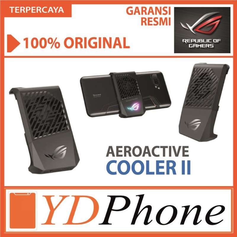 Jual Aeroactive Cooler Ii Gamepad For Asus Rog Phone 2 Online November 2020 Blibli