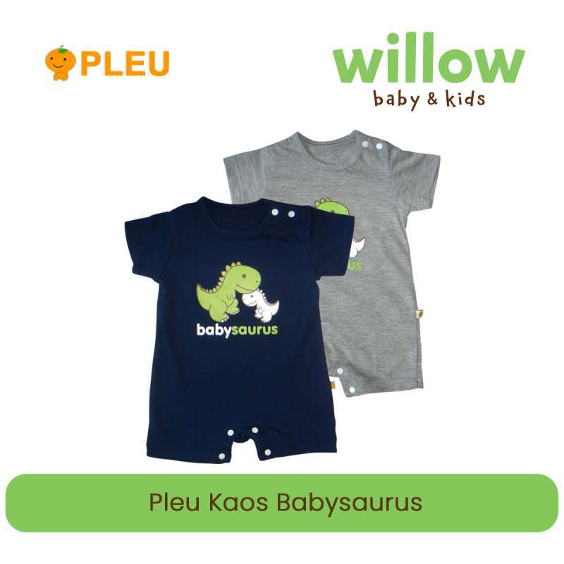 Jual Jumpsuit Anak Pleu Kodok Babysaurus di Seller Willow Baby