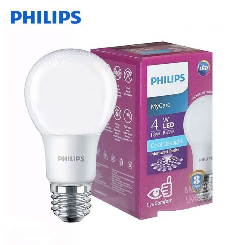 Jual Lampu Led Philips 4 Watt Putih White Terbaru Juli 2021 Blibli