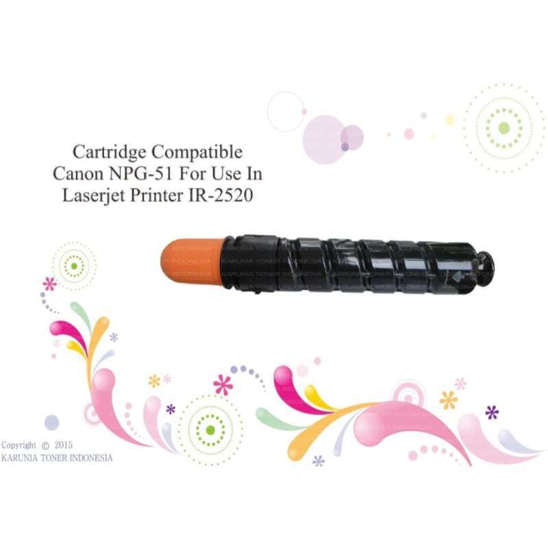 cartridge compatible canon npg 51 for use in laserjet prin berkualitas