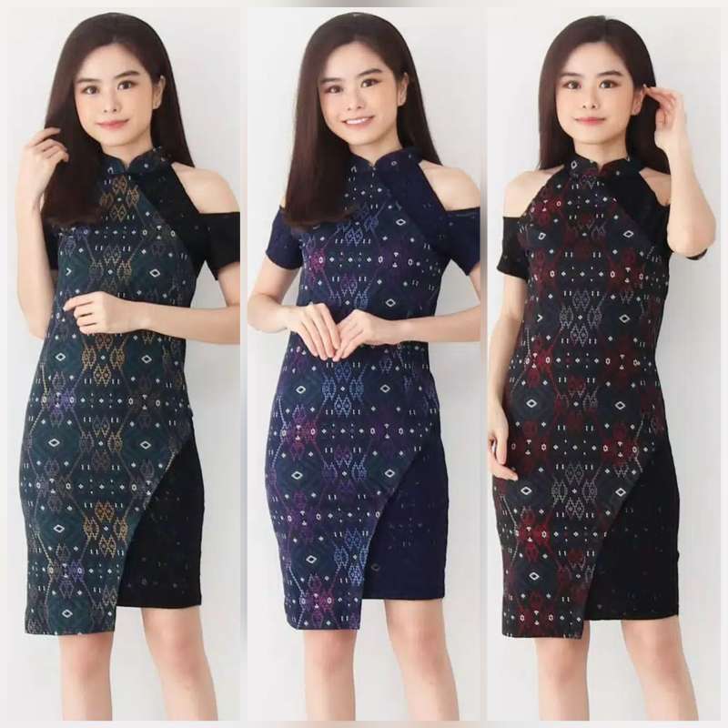 Jual Baju Batik Wanita Dress Batik Wanita Terbaru Murah Mei 2021 Blibli