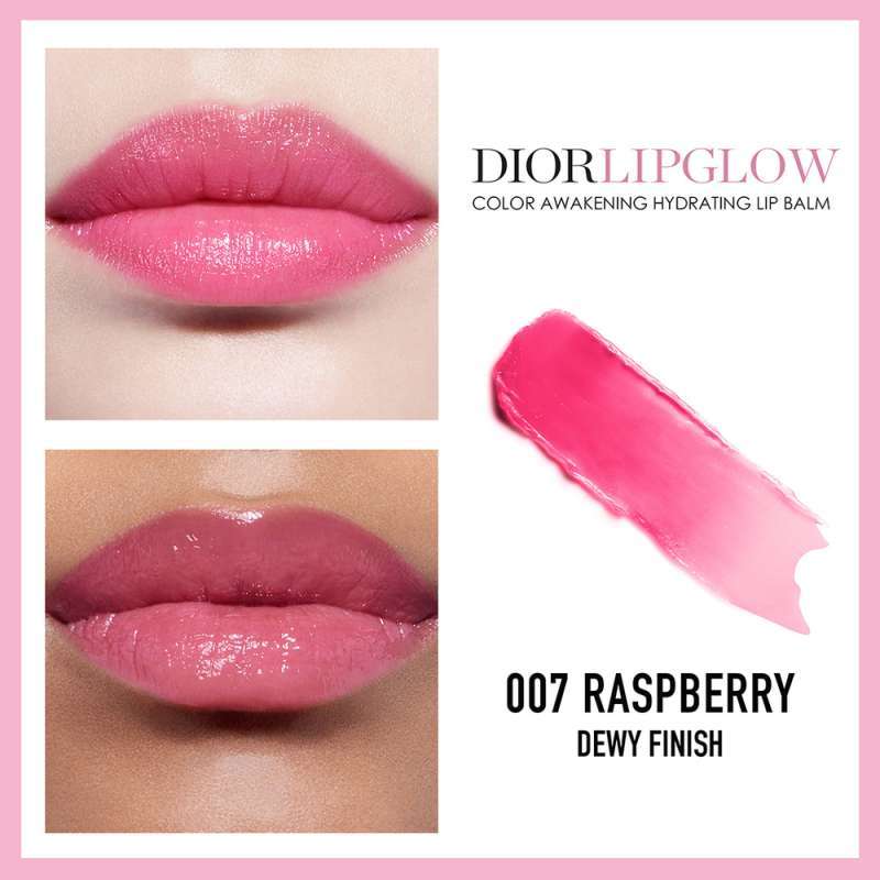 dior raspberry lip glow