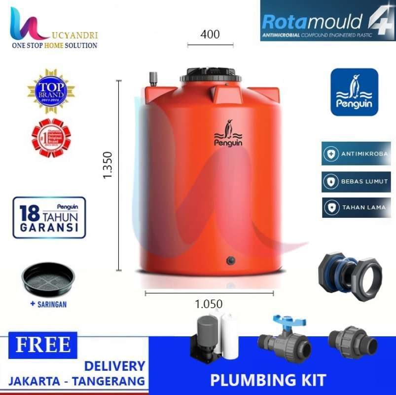 Toren Air Penguin Tb110 Tangki Air Plastik 1050 L Tandon Tb 110 Terbaru Agustus 2021 Harga Murah Kualitas Terjamin Blibli