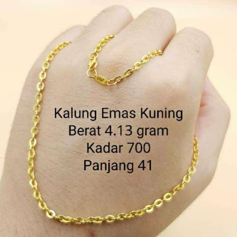 Jual Kalung Emas Kuning 0 85161120 Di Seller Toko Emas Ceria Laris Kota Jakarta Barat Dki Jakarta Blibli