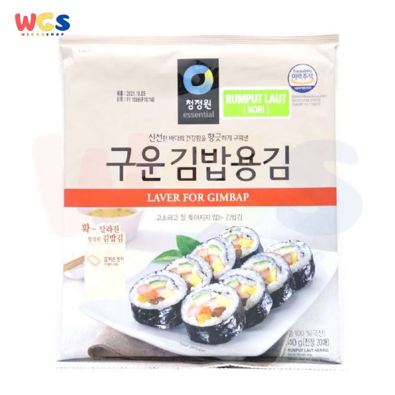 Jual Sushi Nori Laver For Gimbap Kimbap Seaweed Chung Jung One 40 Gr Di Seller Wighoshop - Kab Tangerang Banten Blibli Jual Sushi Nori Laver For Gimbap Kimbap Seaweed Chung Jung One 40 Gr Di Seller Wighoshop - Kab Tangerang Banten Blibli