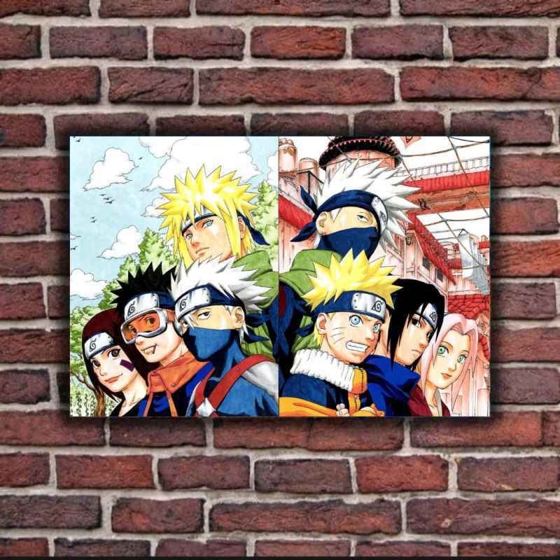 Promo Hiasan Dinding Anime Team 7 Naruto Kakashi Yondaime Gratis Stiker Di Seller I D Distro Kab Sidoarjo Jawa Timur Blibli