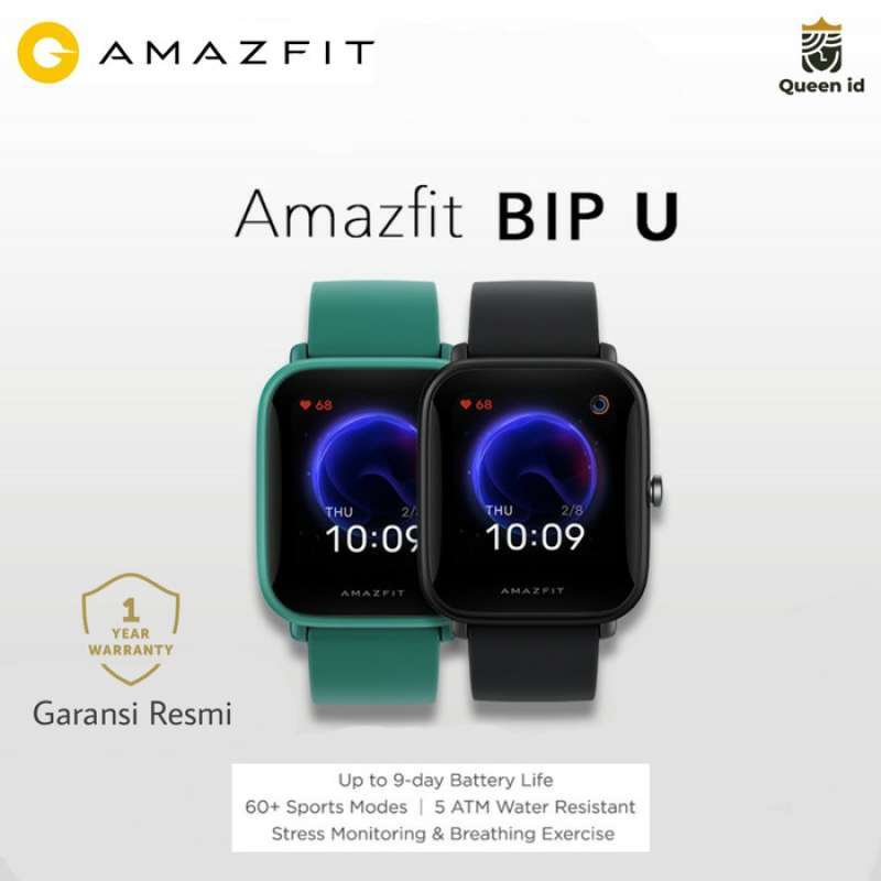 Amazfit bip hijau deals