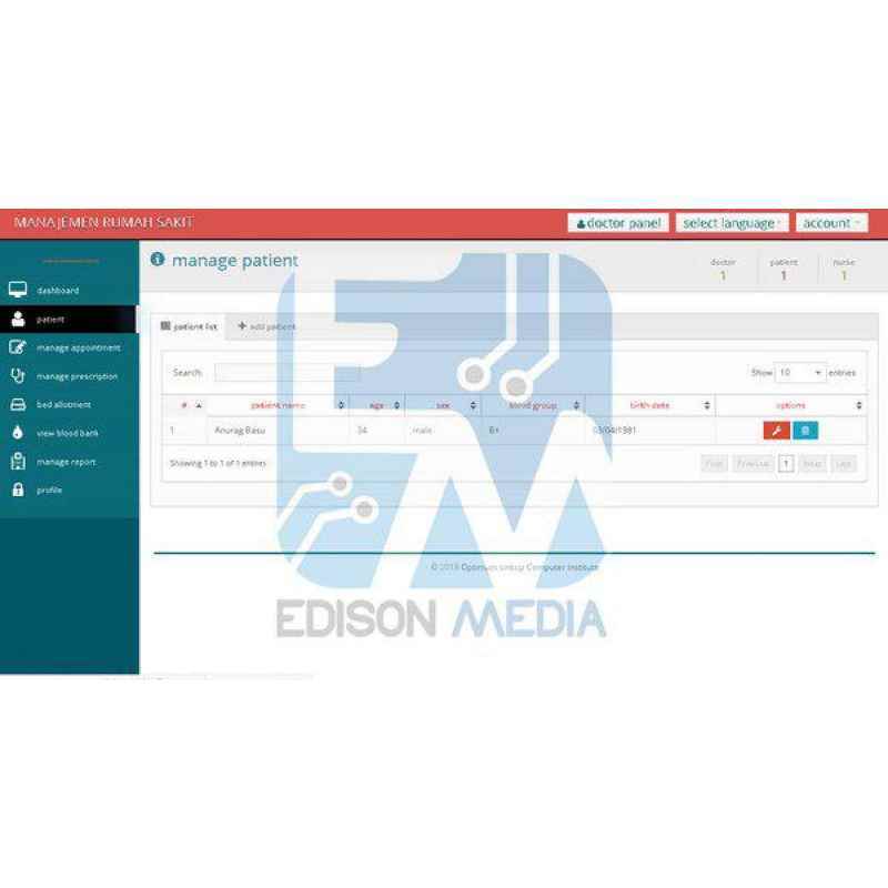 Jual Source Code Aplikasi Manajemen Rekam Medis Rumah Sakit Berbasis Web Online Januari 2021 Blibli