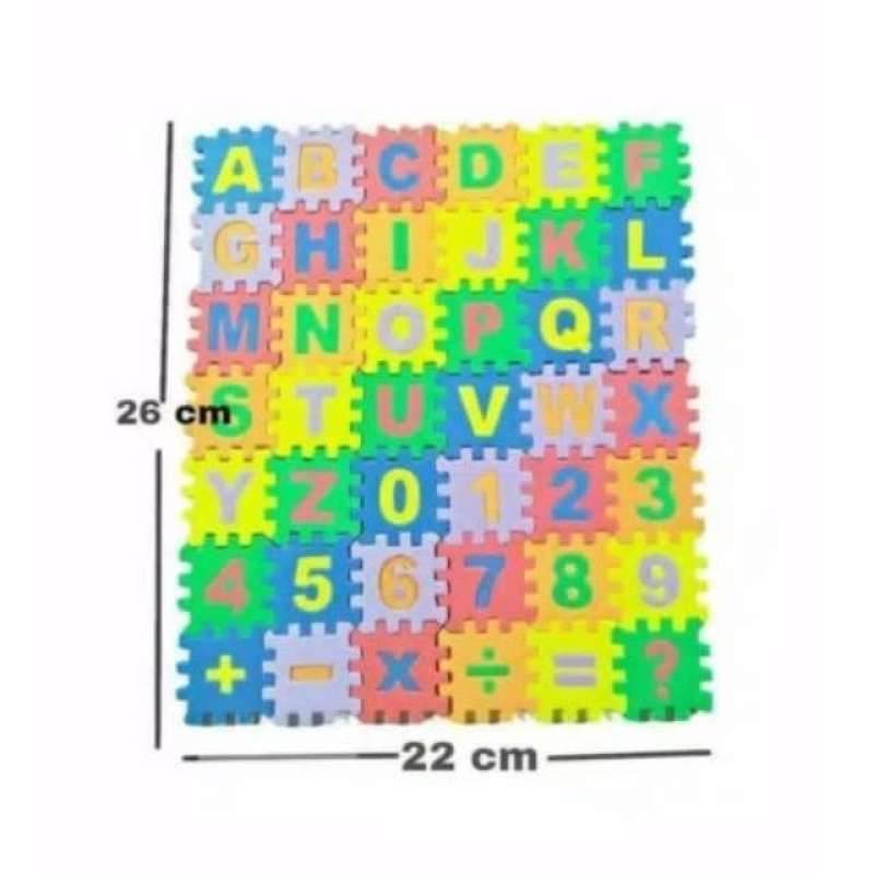 Jual Mainan Edukasi Anak Puzzle Anak Sponge Mainan Puzzle Huruf Dan Angka Online Desember 2020 Blibli