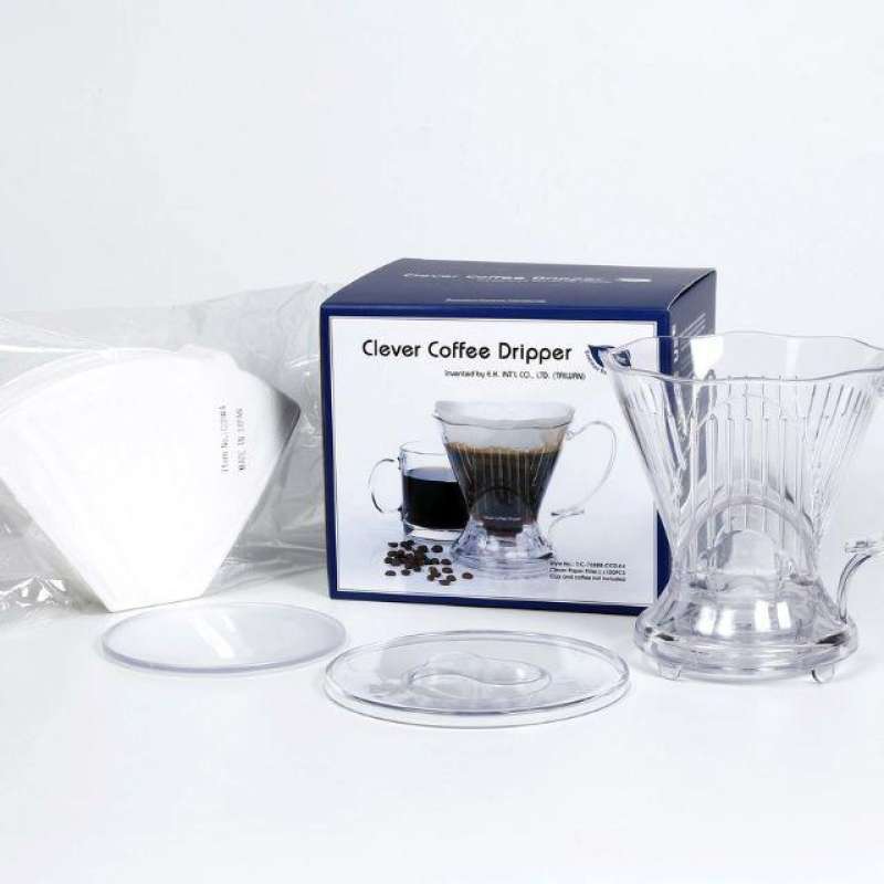 Jual Saringan Kopi Clever Coffee Dripper Large 100 Filter 2 4cups Online Maret 2021 Blibli